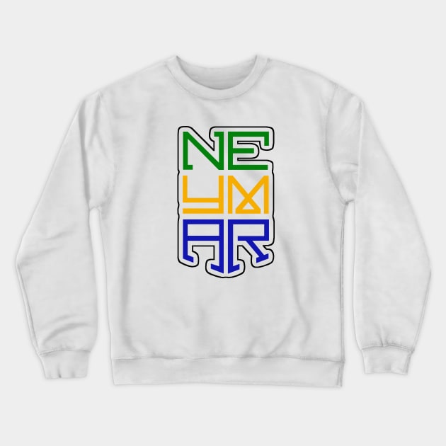 Neymar Crewneck Sweatshirt by FanSwagUnltd